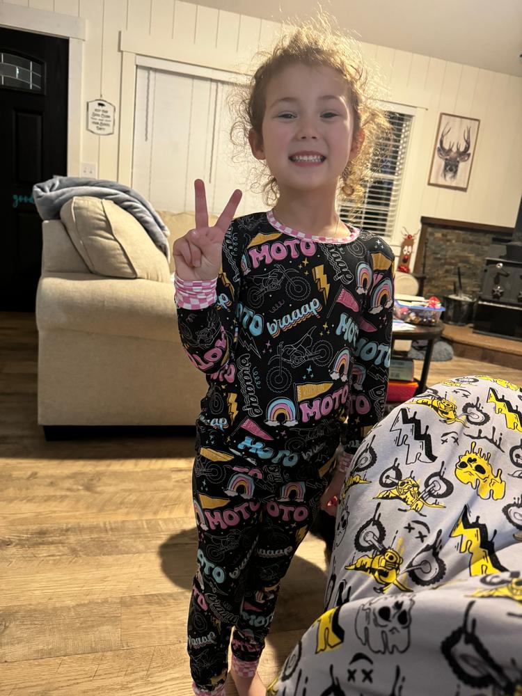 Braaap Like A Girl 2 Piece Pajamas / SIGN UP FOR RESTOCK NOTIFICATION - Customer Photo From Samantha Vance