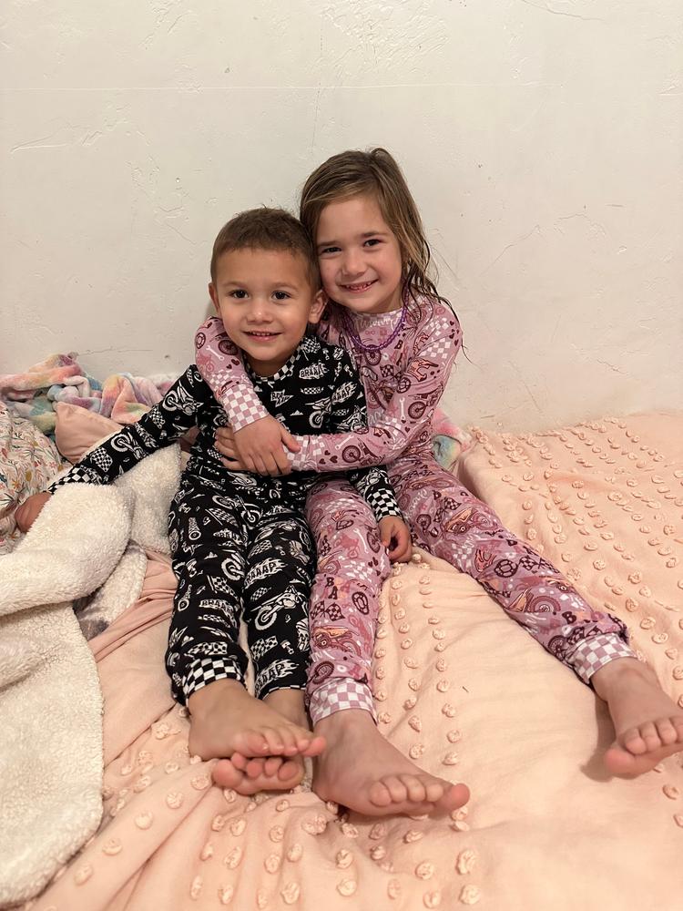 Braaap Like A Girl 2 Piece Pajamas - Customer Photo From Ashley