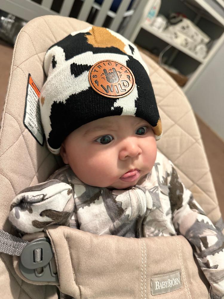 Holy Cow Beanie / Ready To Ship - Customer Photo From McKenzie Borges