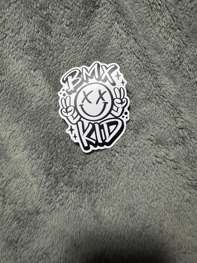 Bmx Kid Sticker - Customer Photo From Bella