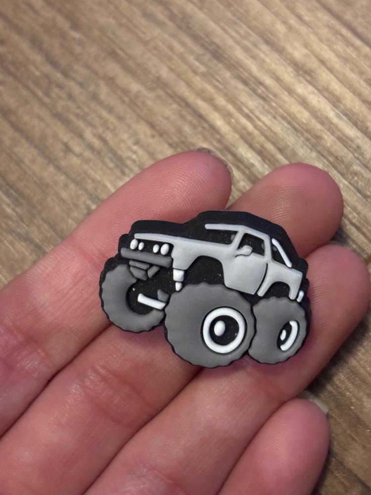 Monster Truck Croc Charm - Customer Photo From Summer Stramara