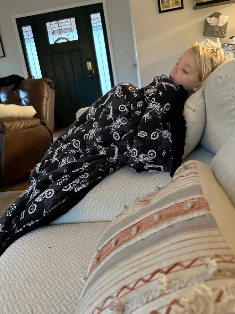 FMX Fury Blanket - Customer Photo From Amanda Cloninger