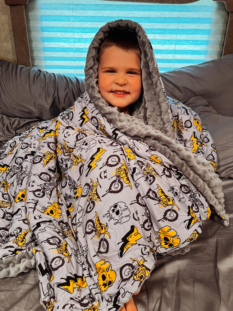 Shadow Rider Blanket - Customer Photo From Monica A