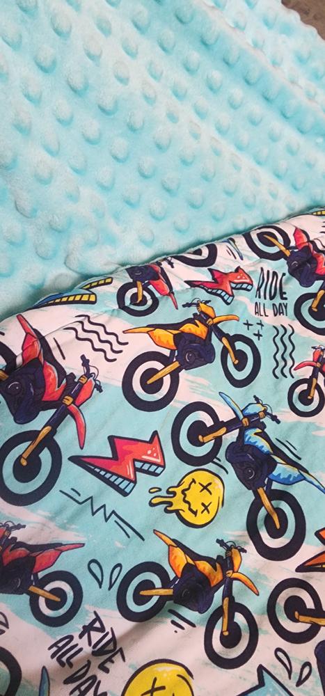 Ride All Day Blanket - Customer Photo From Nicole 