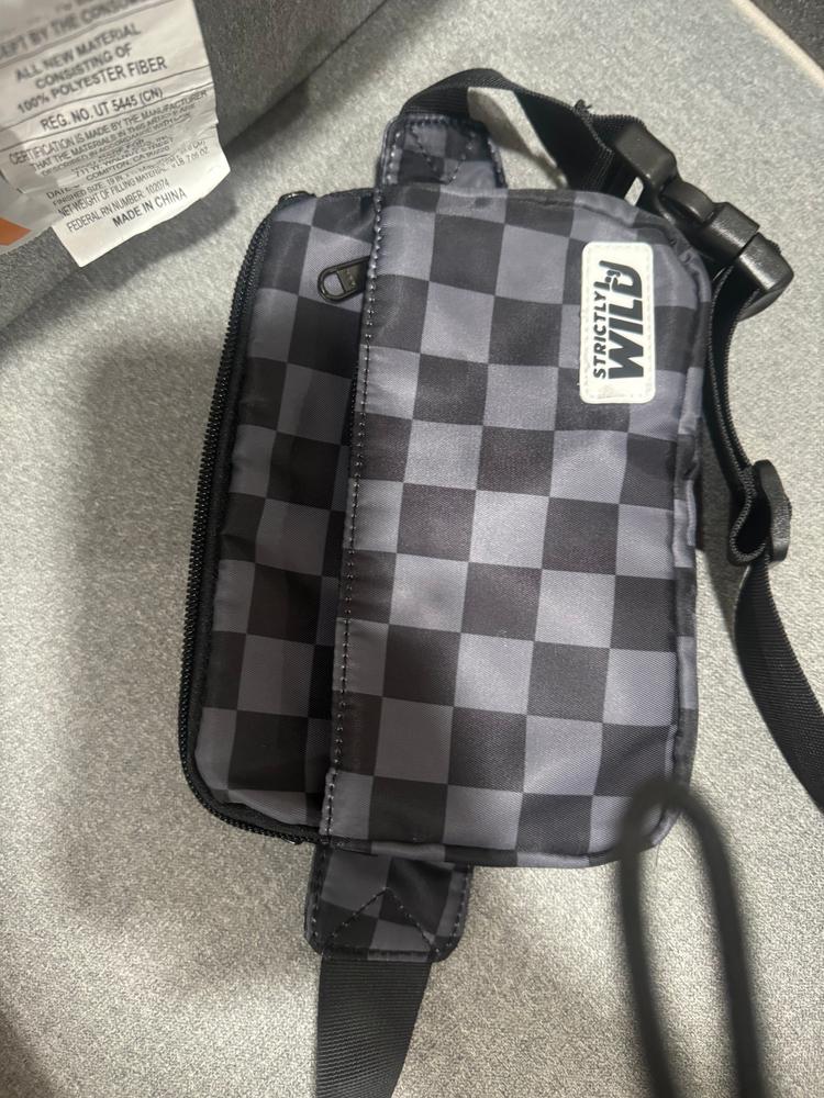 Chasing Checkers Cross Body + Fanny Pack - Customer Photo From Cassidy