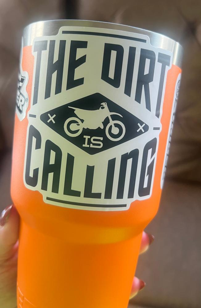 The Dirt Is Calling Sticker - Customer Photo From Madi