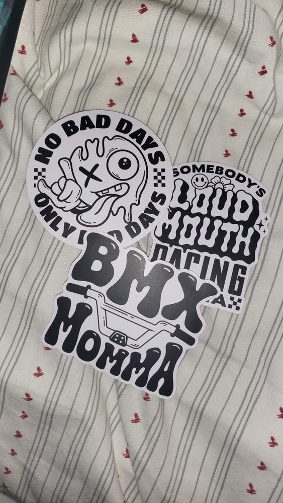 No Bad Days Only Rad Days Sticker - Customer Photo From Jessie Murray