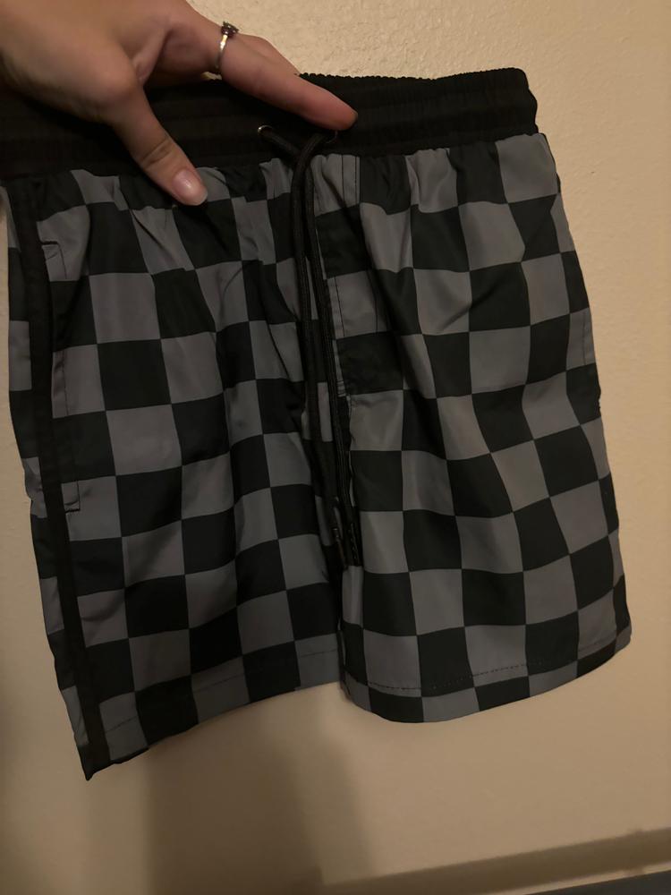 Stealth Checker Board Short - Customer Photo From Summer Stramara