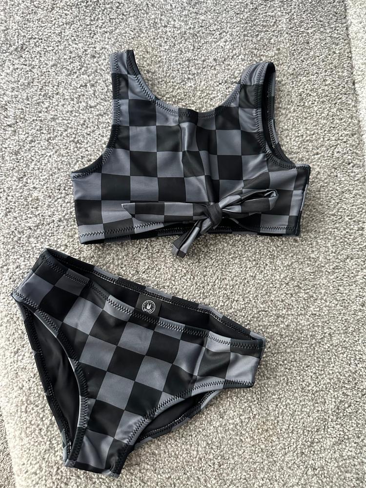 Stealth Checker Girls 2 Piece - Customer Photo From Tiffany