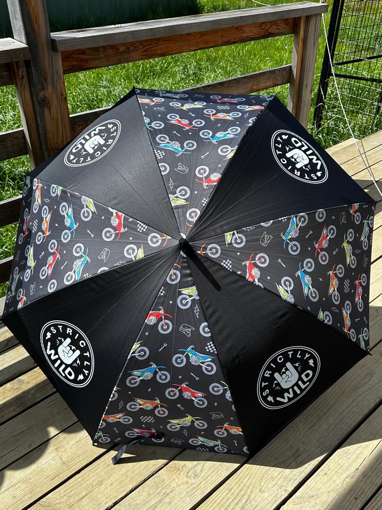 Bike Life Umbrella - PREORDER (Begin Shipping To You May 10 - 17) - Customer Photo From Stacie Zenev
