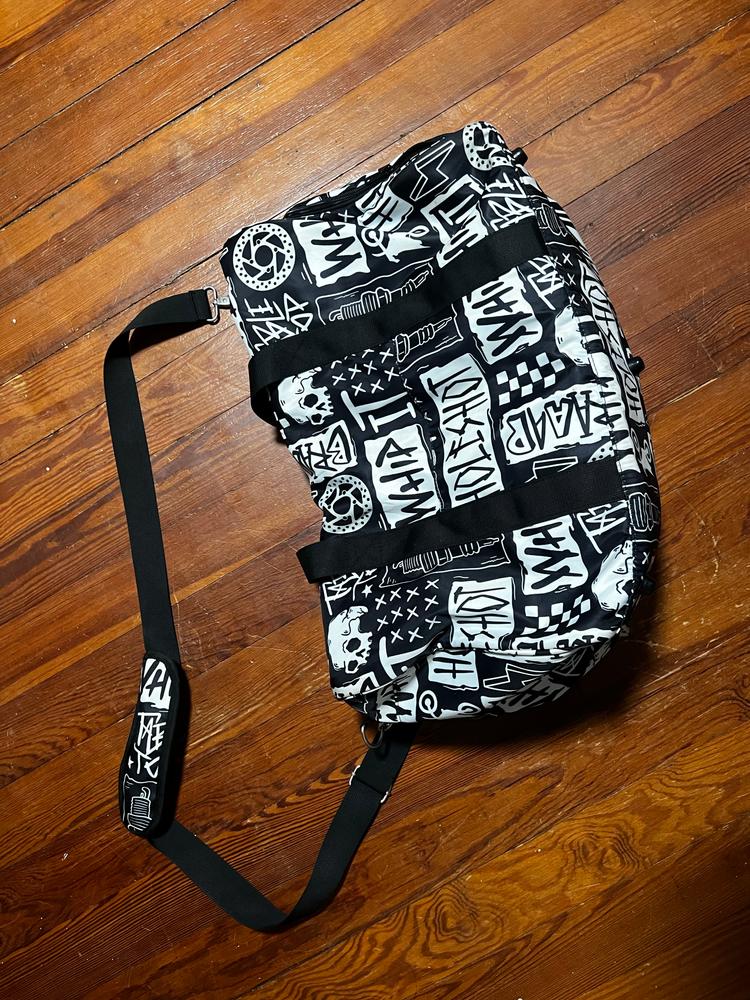 Holeshot Braaap Whip It Duffel Bag - Customer Photo From Emily Saraka