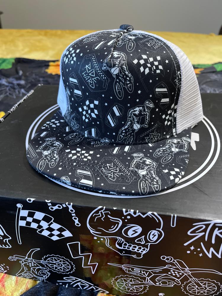 Ride Hard BMX Snapback - Customer Photo From Obsessed 