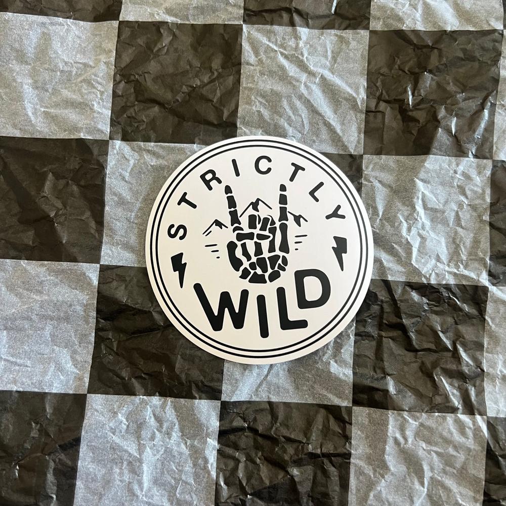 Strictly Wild Logo Sticker - Customer Photo From Jess