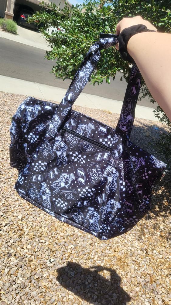 Ride Hard BMX Beach Bag / PREORDER (BEGIN Shipping To You May 27 - June 3) - Customer Photo From jessie Murray