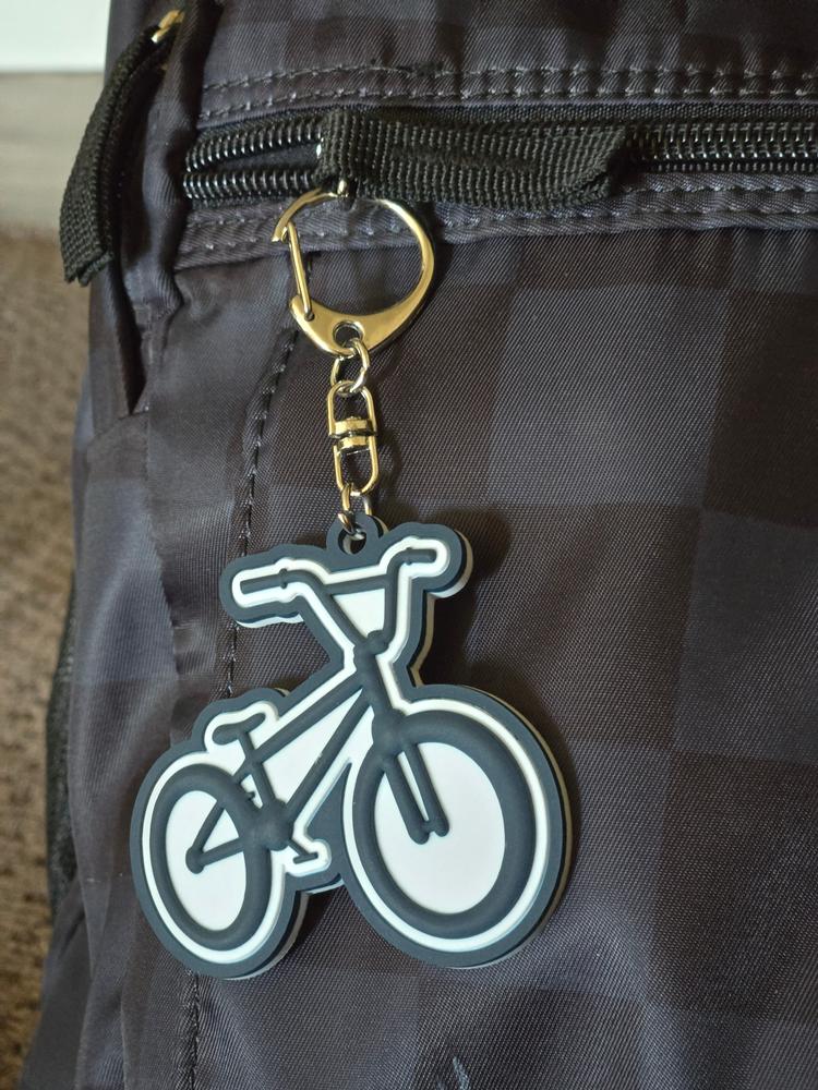 BMX Bike Keychain - Customer Photo From Amber Wilson