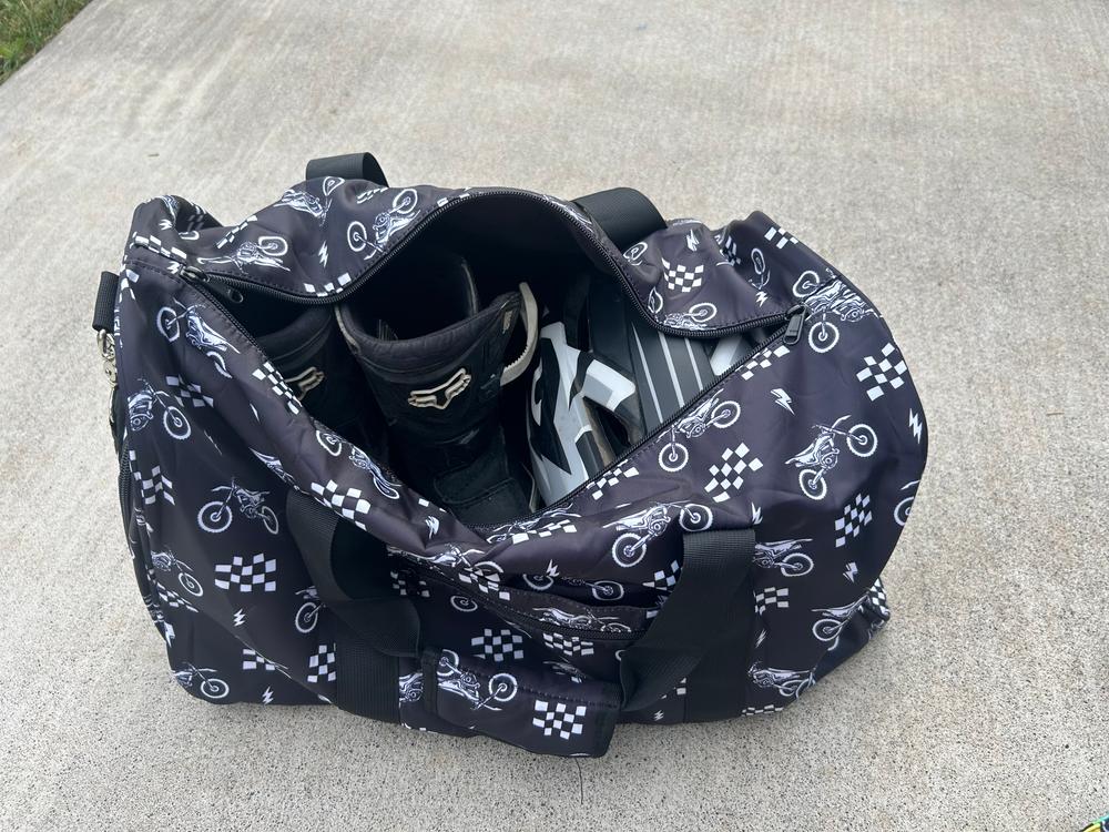 Full Throttle Duffel Bag - Customer Photo From Karlee G