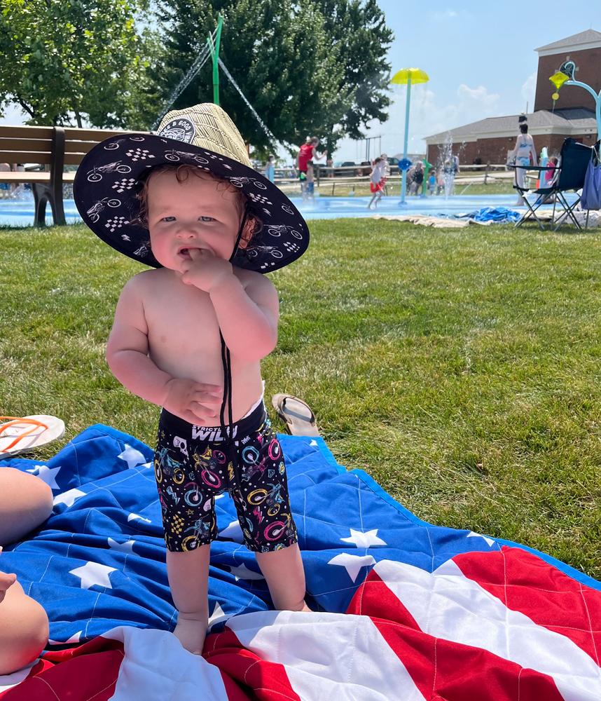 Rad Ride Good Vibes Straw Hat - Customer Photo From Lindsey