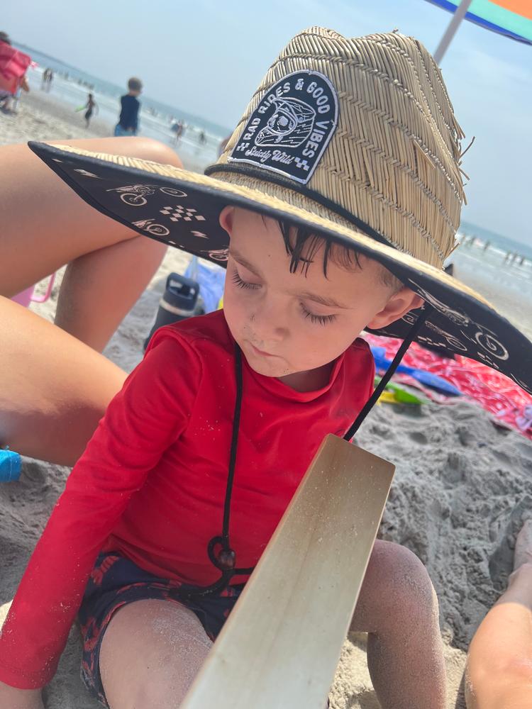 Rad Rides & Good Vibes Straw Hat - Customer Photo From Alyssa 