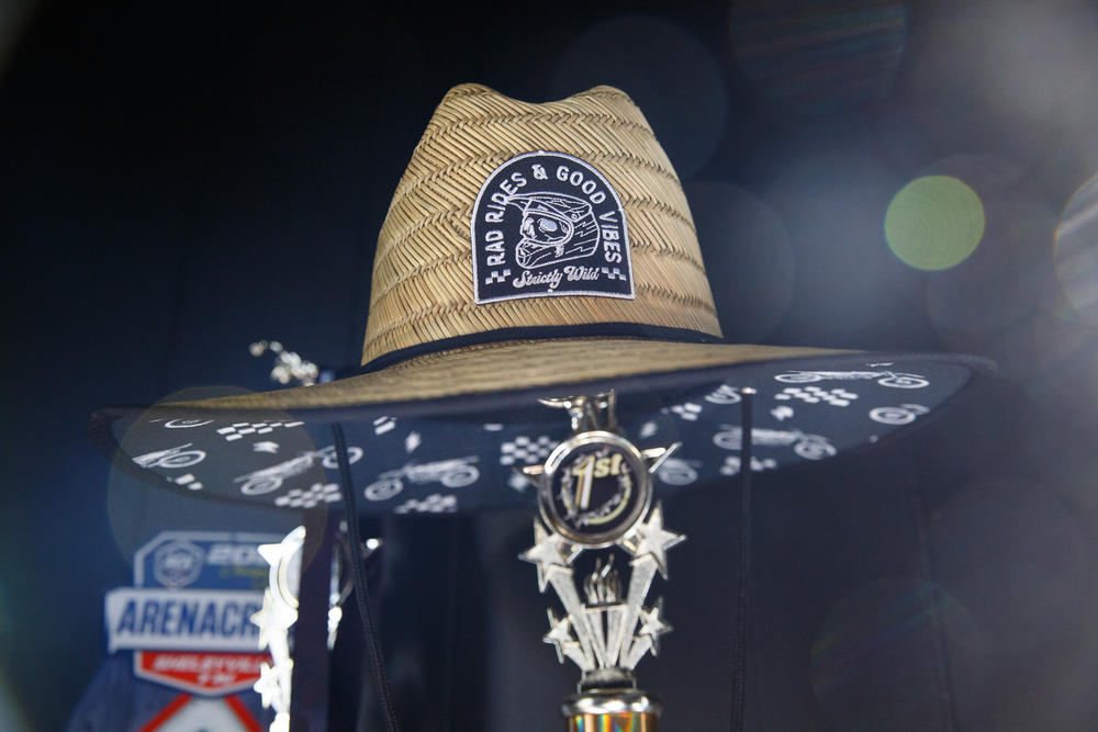 Rad Rides & Good Vibes Straw Hat - Customer Photo From Rachel Craine