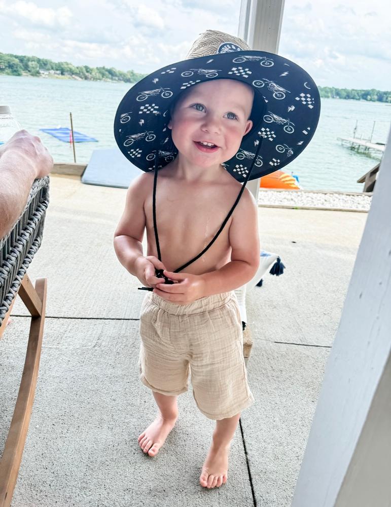 Rad Rides & Good Vibes Straw Hat - Customer Photo From Chelsea W