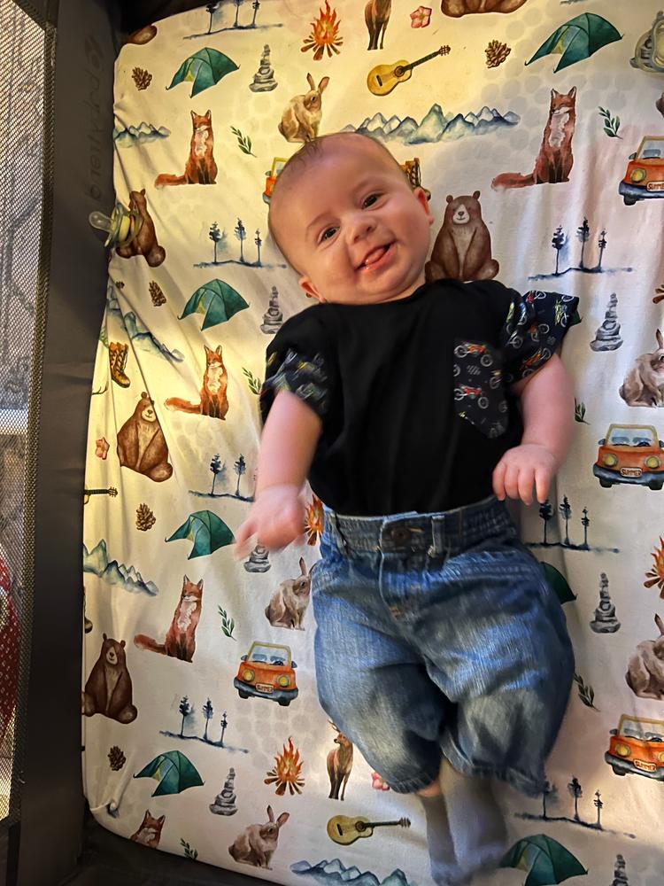 Bike Life Bubble T-Shirt Romper - Customer Photo From Nicole