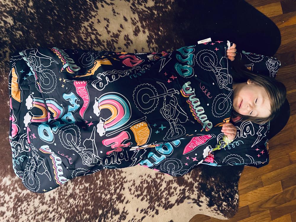 Moto Girl Nap Mat - Customer Photo From Ryan kohlhoff