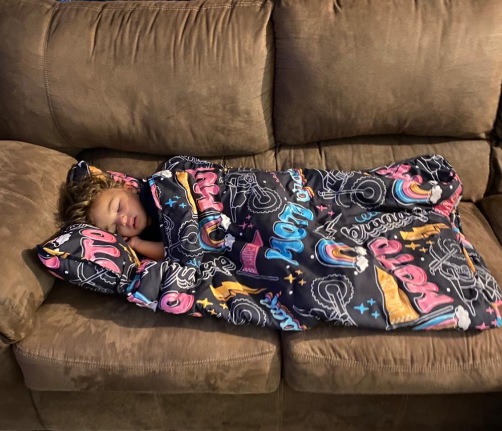 Moto Girl Nap Mat - Customer Photo From Olga Baez