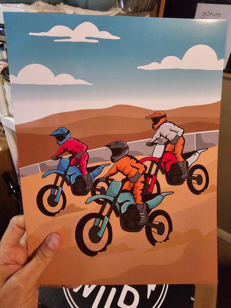 Folder - Dirt Bike Friends - Customer Photo From Tanya