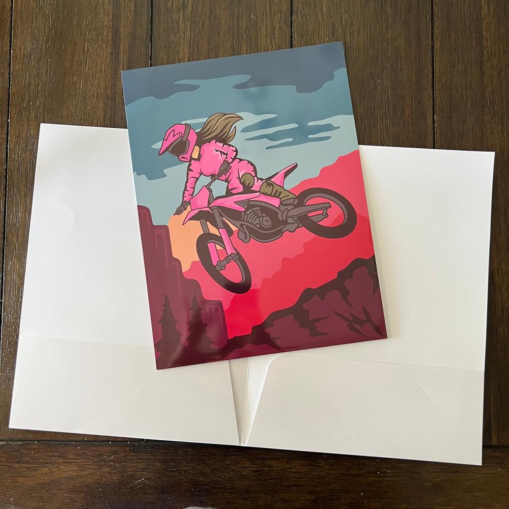 Folder - Dirt Bike Girl - Customer Photo From Jess