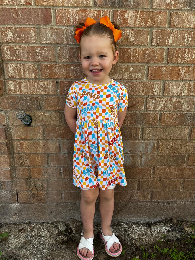 Summertime Braaap Twirl Dress - Customer Photo From Whitney Lowery