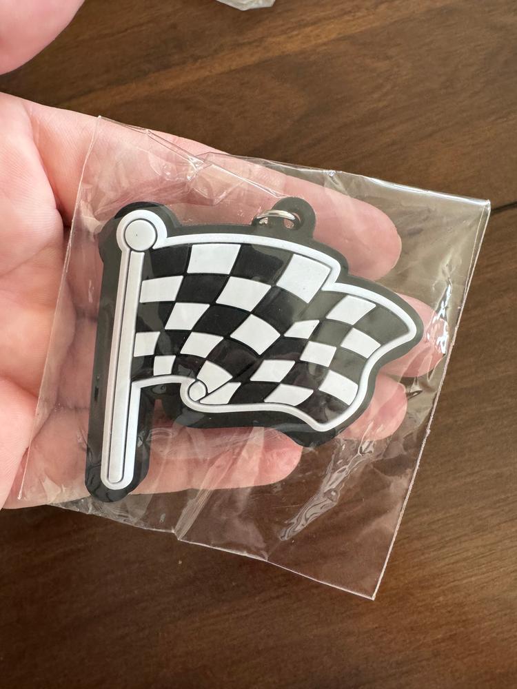 Checkered Flag Keychain - Customer Photo From Christa Salem