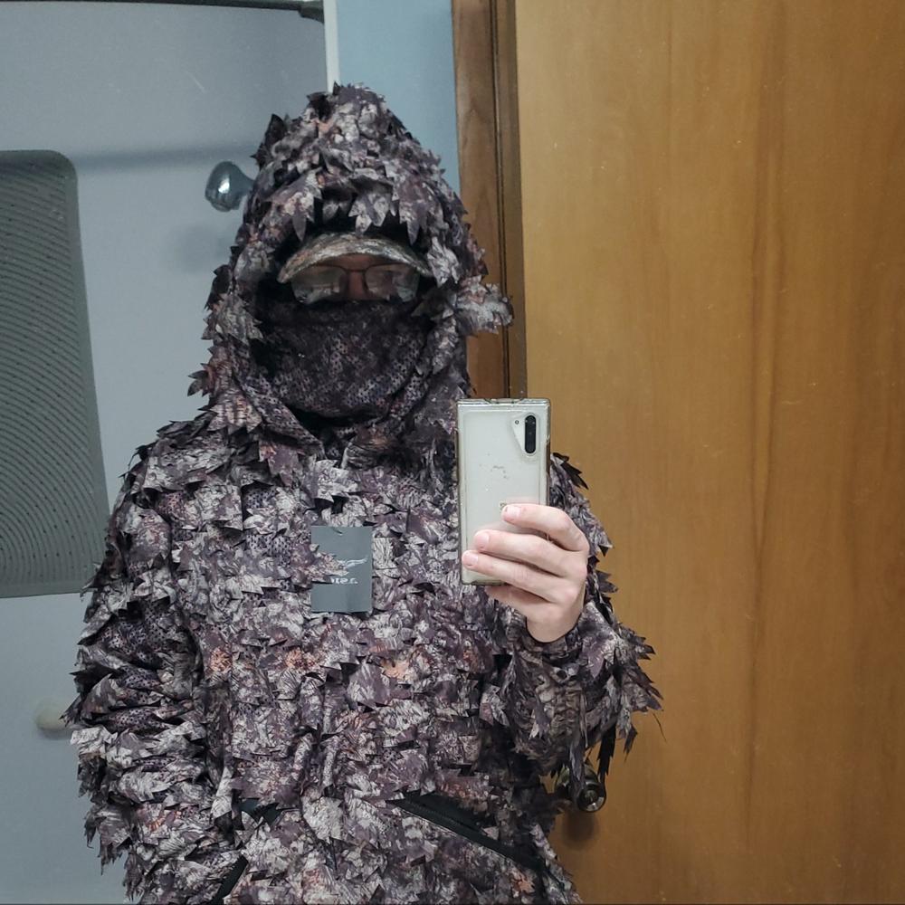 Leafy Jacket | 3D Camo Overlayer for Ultimate Concealment – ASIO Gear