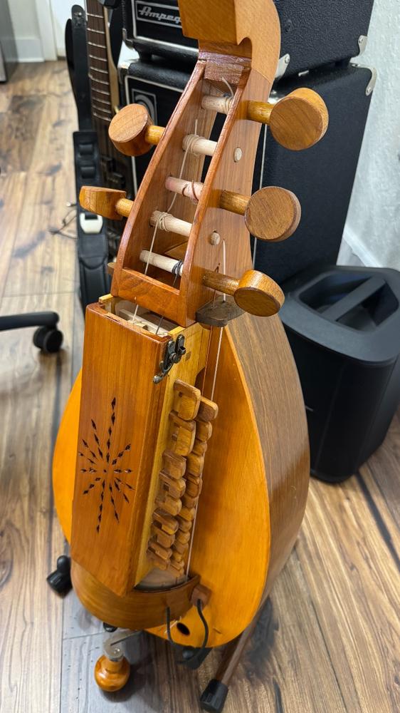 Mihály Vrábel - Baroque Style Hurdy Gurdy