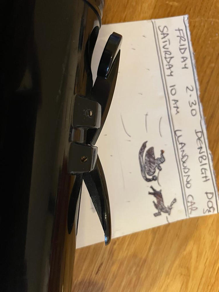 Yamaha 302B Bass Recorder C/Bb Key Assembly Spare - Customer Photo From Elizabeth Perkins