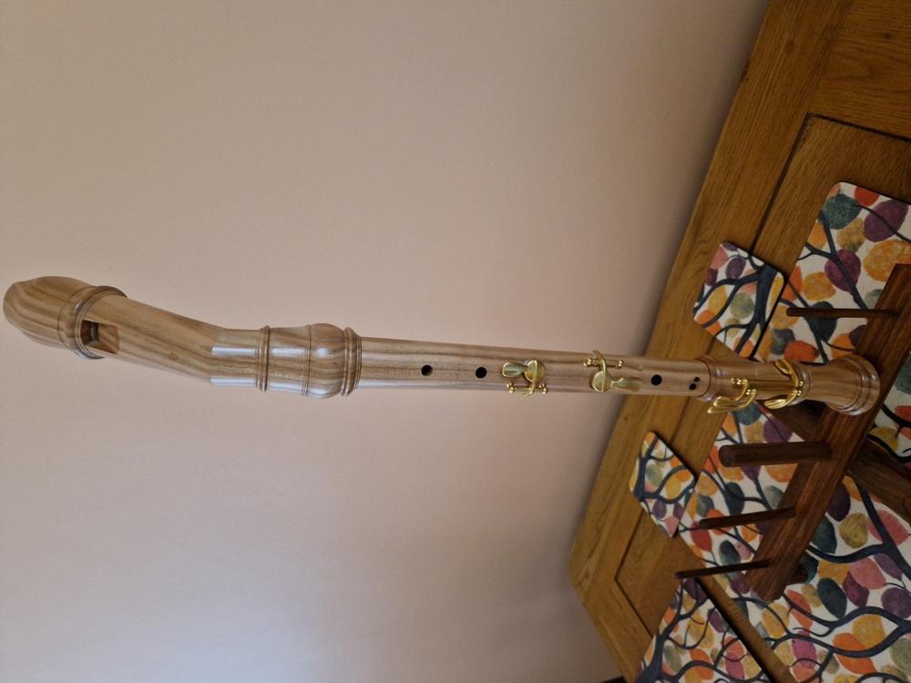 Mollenhauer Denner Comfort Knick Tenor Recorder in Cherrywood - Customer Photo From Karen Wilkins