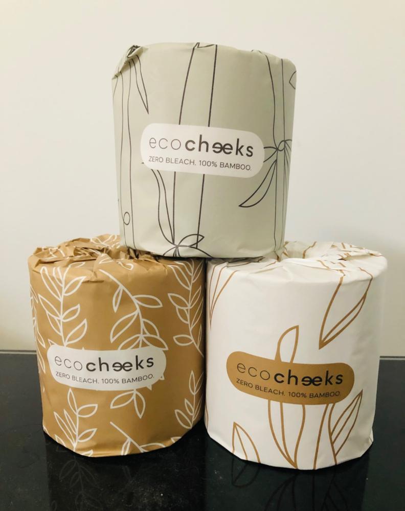 36 WRAPPED Rolls, Unbleached Bamboo Toilet Paper. - Customer Photo From Anonymous