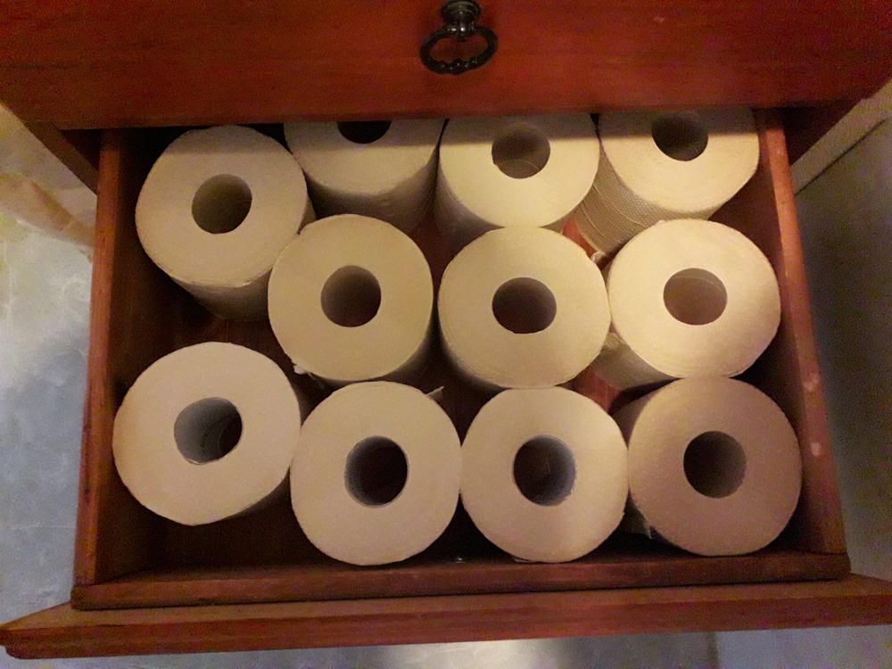 36 NAKED Rolls, Unbleached Bamboo Toilet Paper. - Customer Photo From Sawitta Risbey