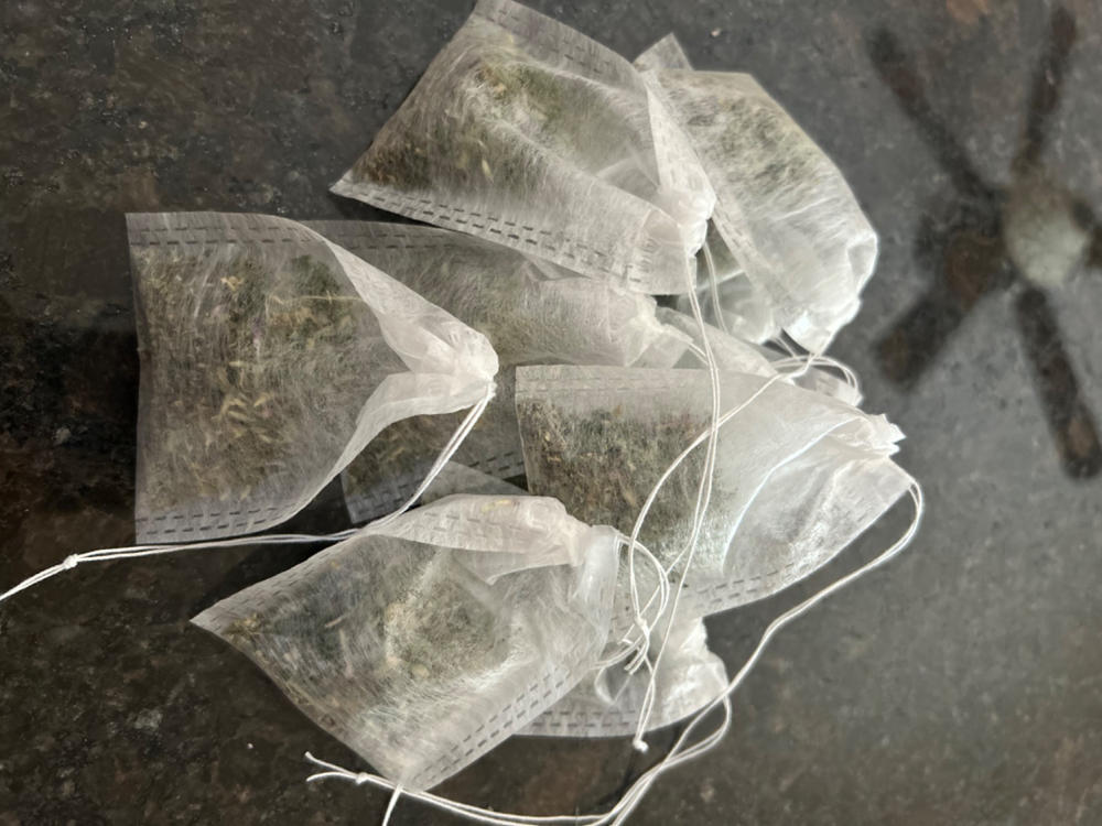 Fill Yourself Tea Bags w/ string - Customer Photo From Ann B.