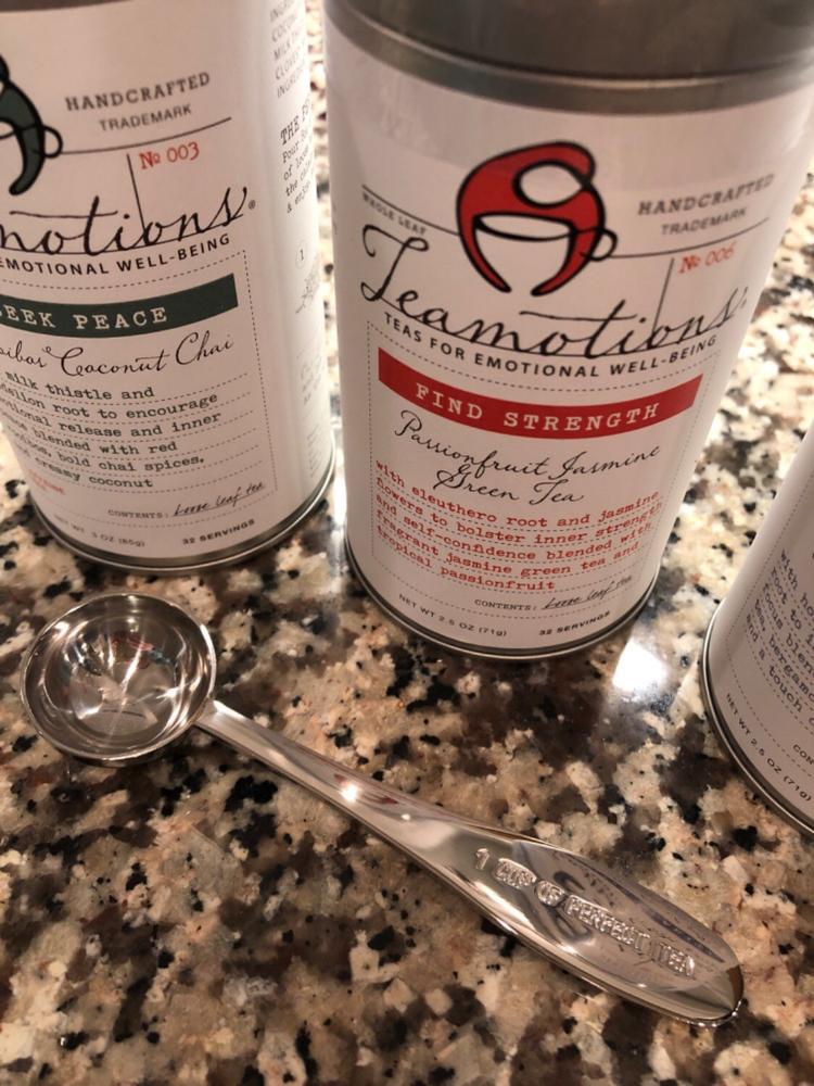 Perfect Tea Scoop - Customer Photo From Kenna Clark