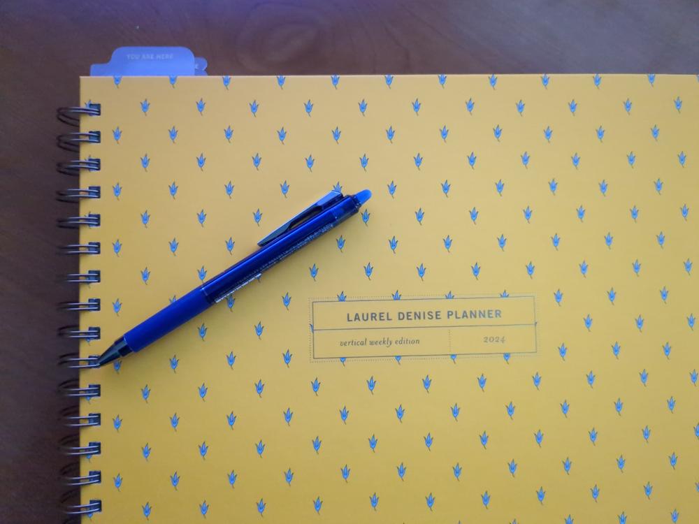 2024 Vertical Weekly Planner, Sunrise - Customer Photo From Ancy Abraham