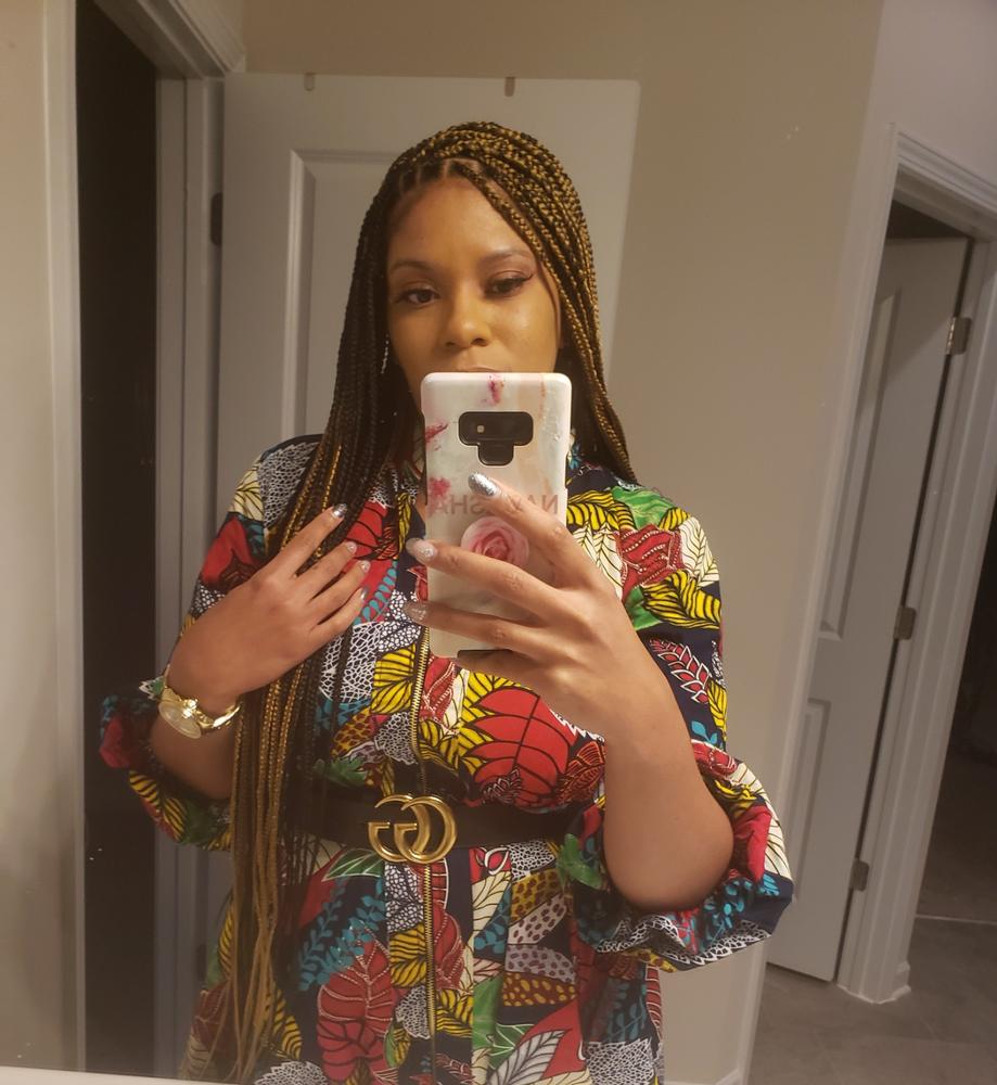 Amaechi dress(Ships out 4 days after purchase) - Customer Photo From Natasha MITCHELL