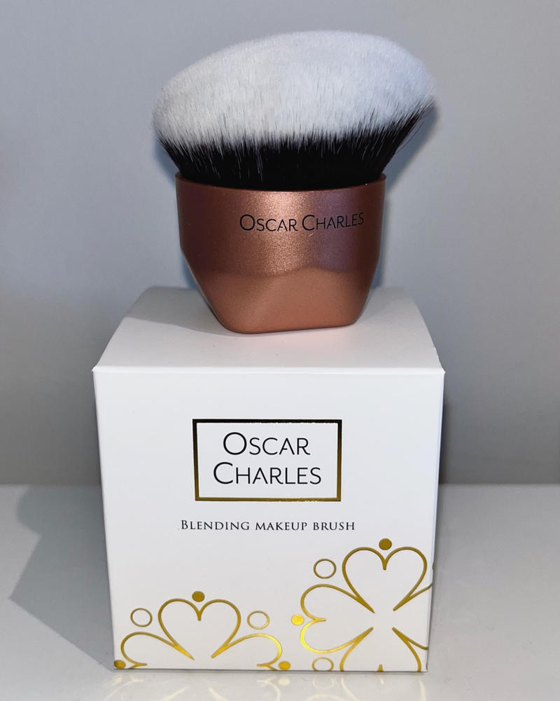 Oscar Charles Flawless Face & Body Blending Foundation, Bronzer Brush - Customer Photo From Samantha D.