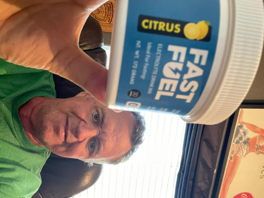 Fast Fuel - Electrolyte Drink Mix - Customer Photo From Anonymous