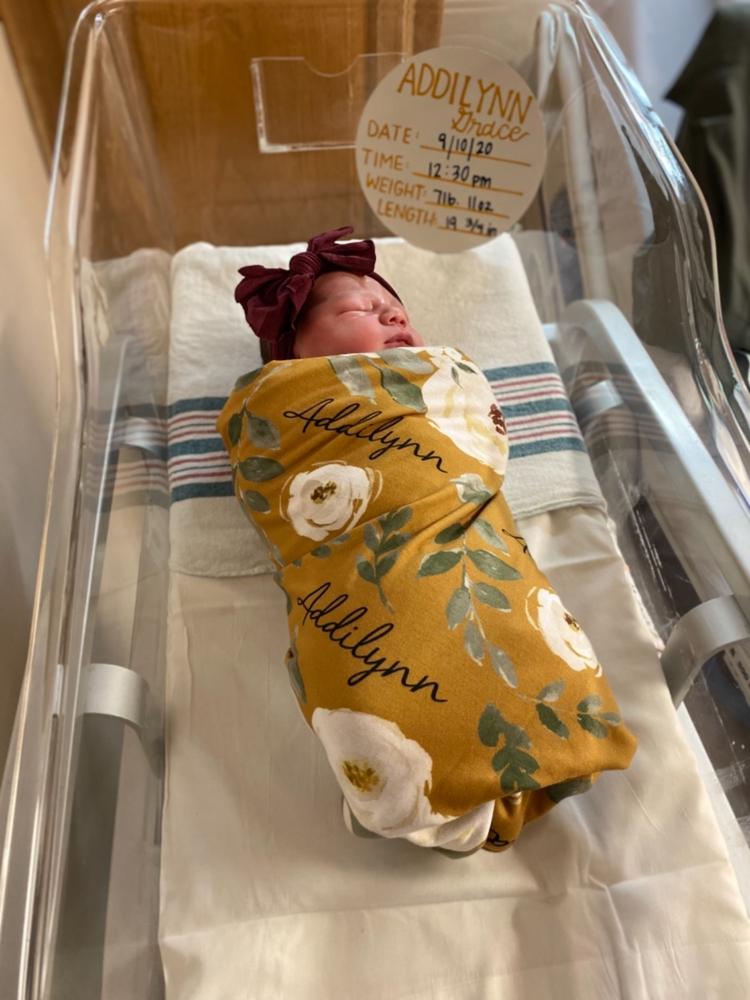 aubrey and bear swaddle