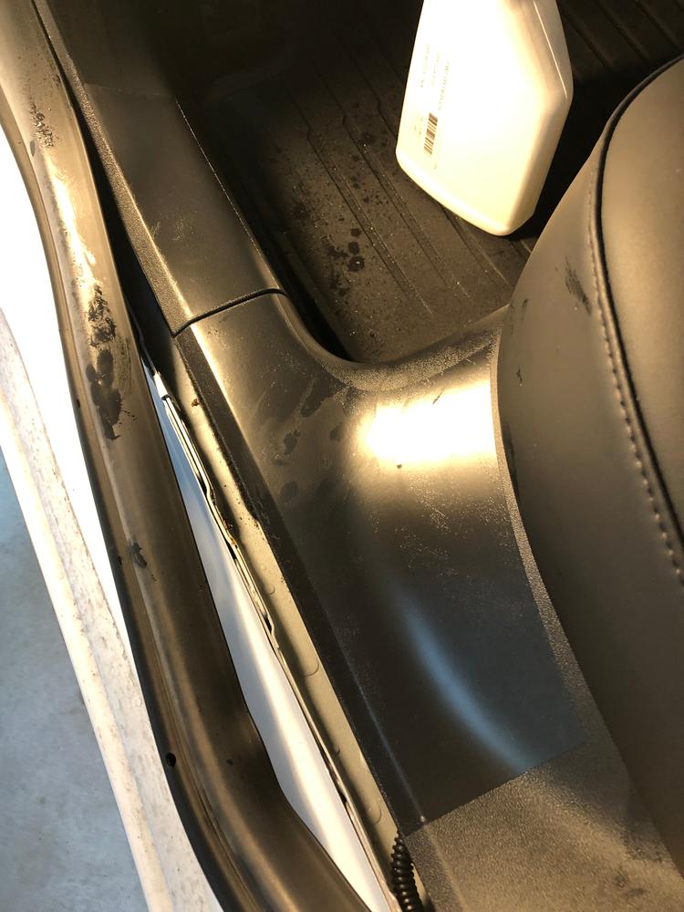 Door Sill Area Protection - PPF for Model 3 - TESBROS