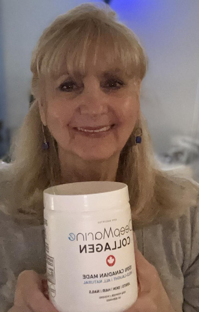 100% Pure, Canadian-Made Marine Collagen Peptides – 30 Day Supply - Customer Photo From Gessie Spencer