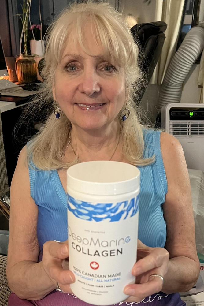 100% Pure, Canadian-Made Marine Collagen Peptides – 30 Day Supply - Customer Photo From Gessie Spencer