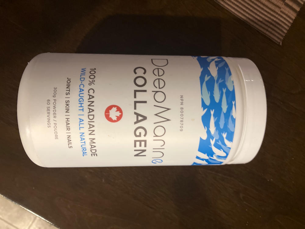 100% Pure, Canadian-Made Marine Collagen Peptides – 120 Day Supply - Customer Photo From Wendy Bergen