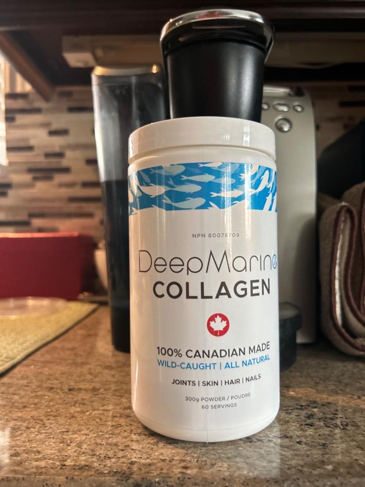 100% Pure, Canadian-Made Marine Collagen Peptides – 120 Day Supply - Customer Photo From Patty Pfanzelt