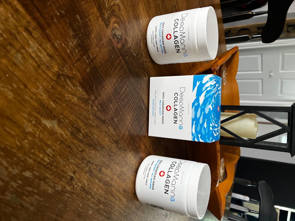 100% Pure, Canadian-Made Marine Collagen Peptides – 60 Day Supply - Customer Photo From Nicole Michalsky